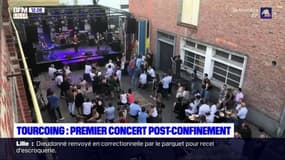 Le tout premier concert post-confinement a eu lieu à Tourcoing 
