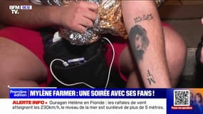 "On est arrivées mercredi matin": on a passé une soirée avec les fans de Mylène Farmer qui campent devant le Stade de France