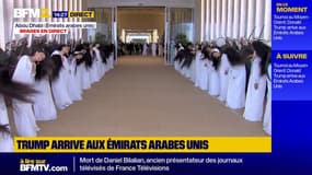 Donald Trump accueilli dans la tradition aux Émirats arabes unis ce jeudi avec le khaleegy