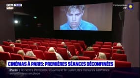 Paris: les spectateurs se réjouissent de la réouverture des cinémas