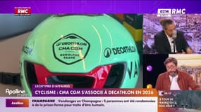 Cyclisme : CMA CGM s'associe à Décathlon en 2026