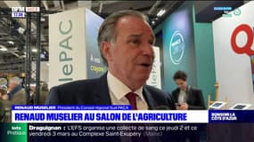 Salon de l'Agriculture: Renaud Muselier aborde la question de la sécheresse