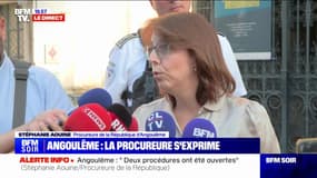 Angoulême: l'état de santé de l'assaillant présumé "était incompatible avec la mesure de garde à vue", selon la procureure de la Répubique