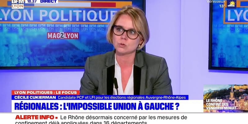 Régionales: Cécile Cukierman assure "ne fermer aucune porte" pour une alliance avec Najat Vallaud-Belkacem