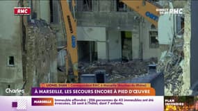 A Marseille, les secours encore à pied d'oeuvre