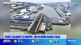 Dieppe: les travaux du Pont Colbert retardé après la découverte de plomb dans la structure