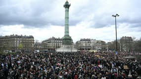 Une manifestation contre le racisme le 22 mars 2025 à Paris.