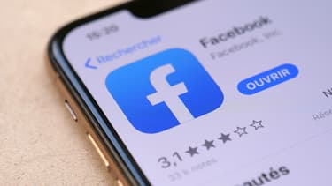 L'application Facebook sur iPhone
