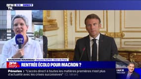 Sandrine Rousseau: "Emmanuel Macron demande des sacrifices aux plus faibles et n'arrive pas à se confronter aux puissants"