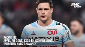 Racing 92 : Appel au dons, exos en confinement... Entretien avec Chavancy