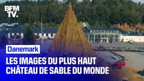 Le plus haut château de sable du monde a été construit au Danemark