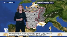La météo pour ce lundi 18 décembre 2017