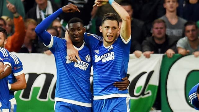 André-Franck Zambo Anguissa et Lucas Ocampos