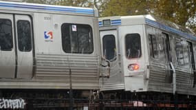 Un train de banlieue de la compagnie de transport en commun SEPTA en Pennsylvanie.
