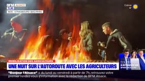 Colère des agriculteurs: une nuit sur l'autoroute M35 bloquée