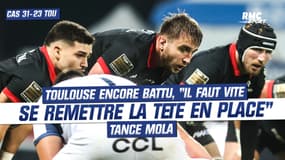 Castres 31-23 Toulouse : "Vite se remettre la tête en place", tance Mola après la défaite du champion de France