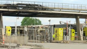 Le péage de Fresnes sur l'autoroute A1 le lundi 27 mai 2024.