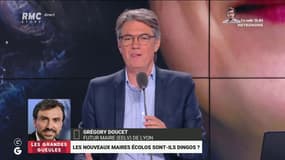 "Nous allons redonner le goût à tout le monde d'être un piéton", annonce le nouveau maire de Lyon Grégory Doucet