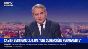 Xavier Bertrand estime qu'Olivier Faure ne doit pas "confondre compromis et prise d'otage"
