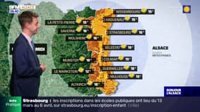 Météo Alsace: quelques nuages ce vendredi, jusqu'à 16°C à Strasbourg et 19°C à Colmar