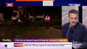 L'Est de la France balayé par de violents orages