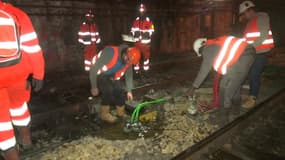 Crue à Paris: comment la SNCF tente de garder le RER C au sec