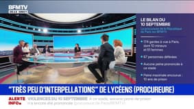 10 septembre: "Très peu d'interpellations des lycéens", détaille la procureure de Paris Laure Beccuau