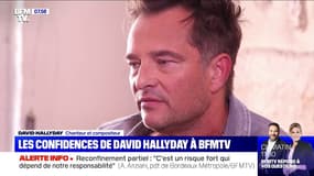 David Hallyday explique comment il entend faire vivre l'héritage culturel de son père