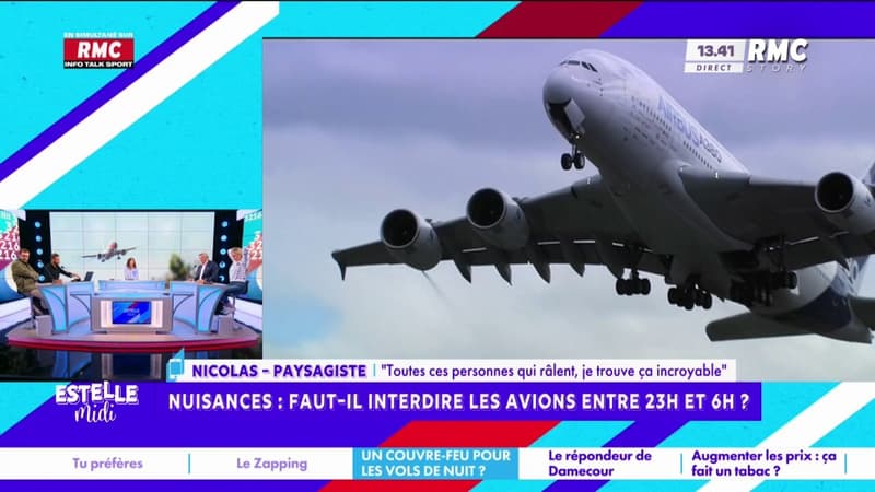 Couvre-feu pour les aéroports : "On rentre dans une phase où dès que ça dérange, il faut couper", déplore Nicolas