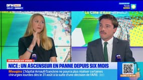 BFM Nice et vous : Patricia, 72 ans, l'ascenseur de sa résidence est en panne depuis 6 mois