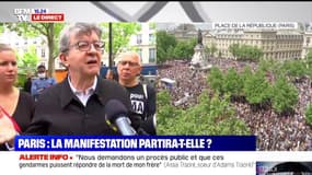 Jean-Luc Mélenchon: "Le préfet Lallement est en train d'organiser les choses pour que ça se passe mal"