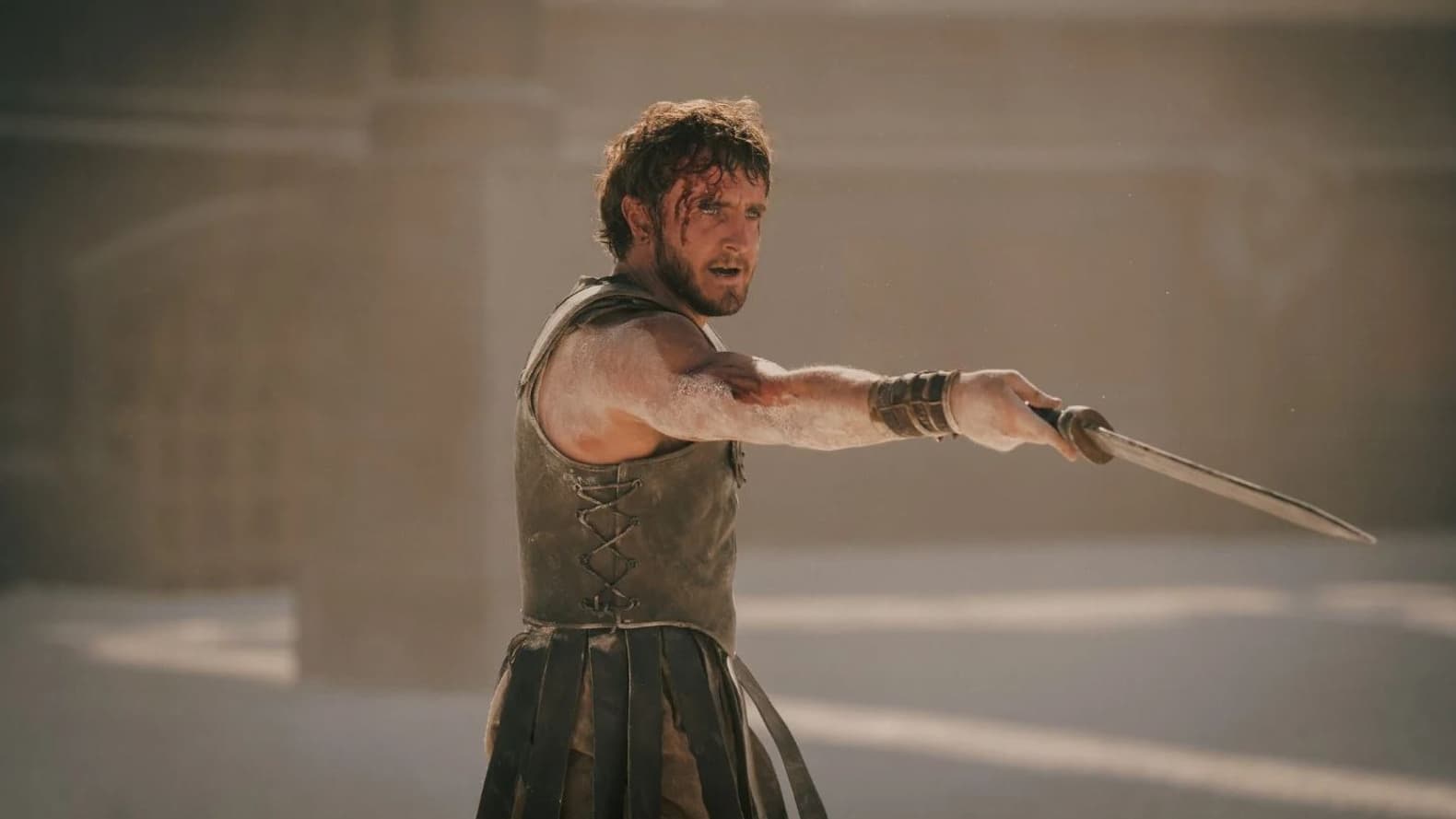 Paul Mescal dans le film "Gladiator II"