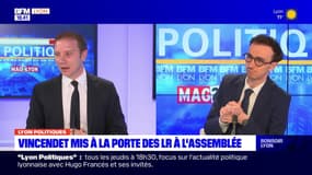 Alexandre Vincendet assure avoir eu un "appel de Nicolas Sarkozy" après son exclusion du groupe LR