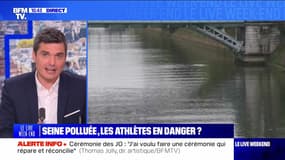 Seine polluée, les athlètes en danger ? - 28/07