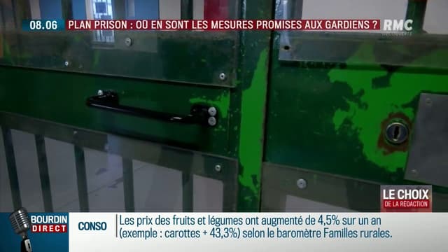 Salaires, primes: où en sont les mesures du "Plan prison" promises aux gardiens?