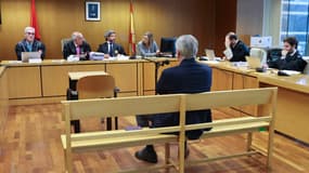 Carlo Ancelotti devant le Tribunal supérieur de justice à Madrid, le 2 avril 2024