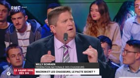 Le Grand Oral de Willy Schraen, président de la fédération nationale des chasseurs - 08/11