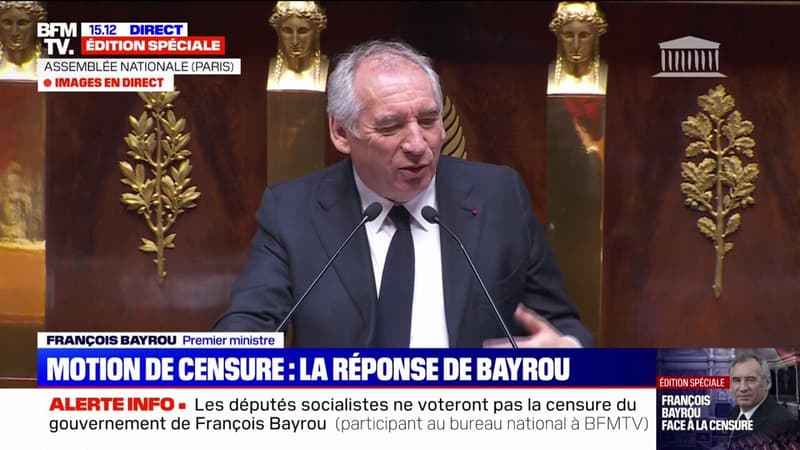 Motion de censure: 