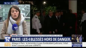 Attaque au couteau à Paris: les quatre personnes blessées sont hors de danger
