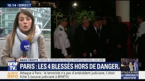 Attaque au couteau à Paris: les quatre personnes blessées sont hors de danger