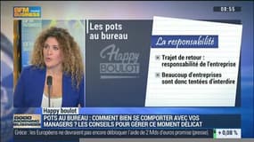 Happy Boulot: Comment gérer les pots au bureau ? - 09/11