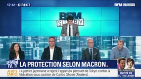 La protection selon Emmanuel Macron (1/2)