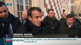 Macron interpellé par des retraités à Châlons-en-Champagne: "Je demande des efforts, ça ne rend pas populaire, mais j'assume!"