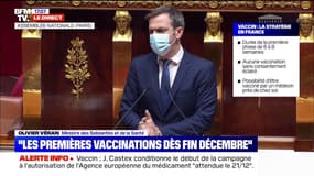 Modification de l'ADN, adjuvants... Olivier Véran répond aux questions sur le vaccin