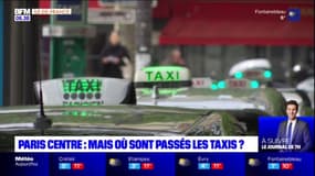 Paris: où sont passés les taxis dans le centre de la capitale?