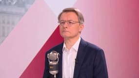 Dominique Schelcher, PDG de Coopérative U, le 3 juillet 2025 sur BFMTV-RMC. 