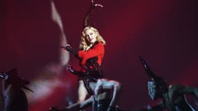 Madonna en concert à Los Angeles