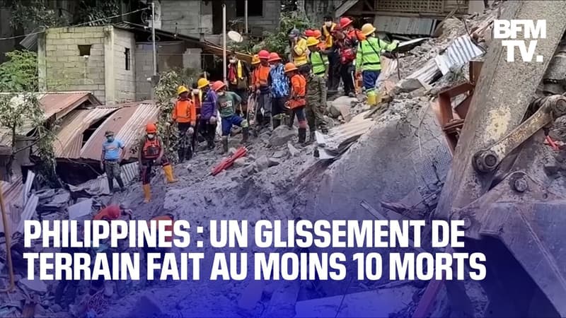 Philippines: un glissement de terrain fait 10 morts