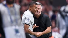 Kylian Mbappé et Christophe Galtier