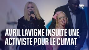 Avril Lavigne insulte une activiste pour le climat en pleine remise de prix 